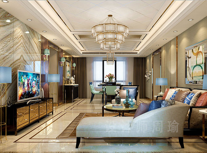 骚b求操视频世纪江尚三室两厅168平装修设计效果欣赏